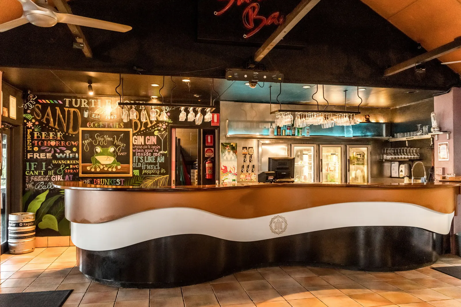 The bar
